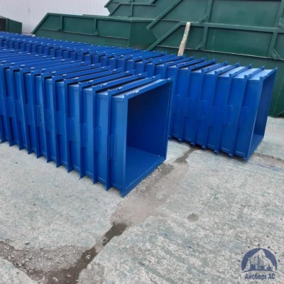 Контейнер металлический для мусора объём 1,1 м³ (евроформа)  купить в Екатеринбурге